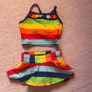 Hanna Andersson little girls swimsuit.